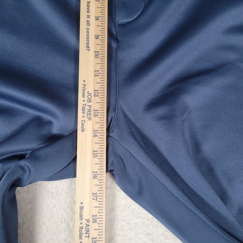 Adidas Jogger Pants Mens 2XL Navy Blue Recycled Polyester Tapered ADX9486F23 - Picture 6 of 13